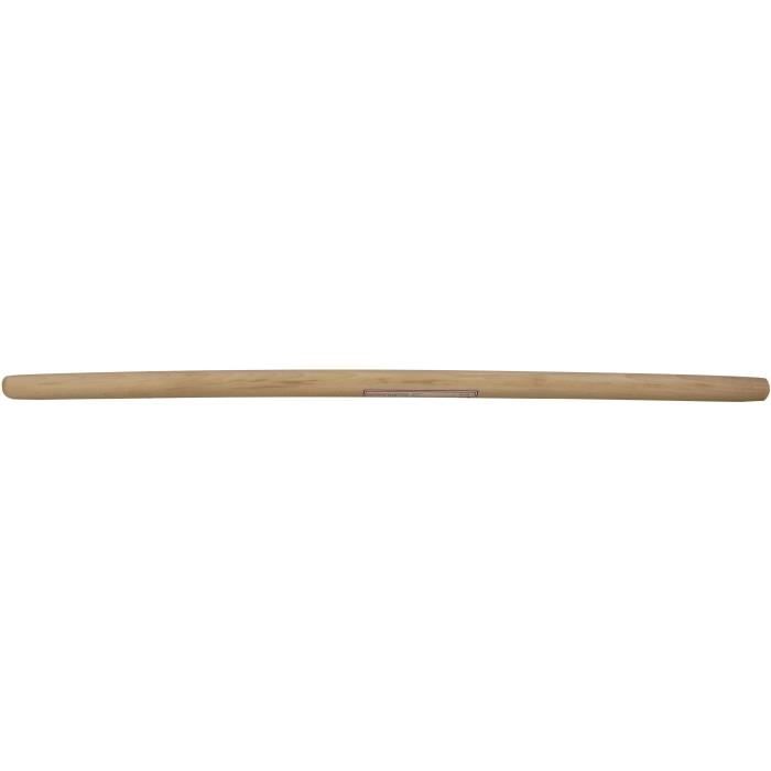 Manche en bois dur poncé de pelle