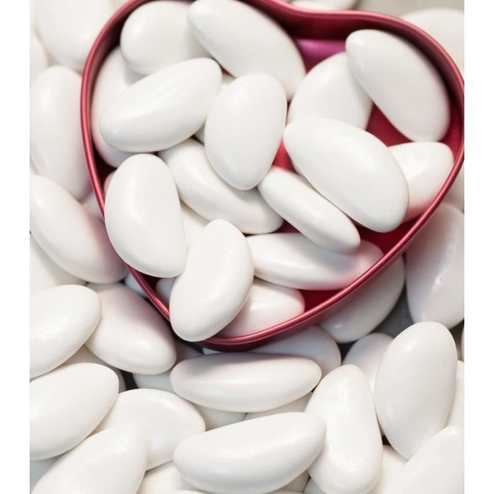 Dragées amandes Avola Impériales blanc 1 kg