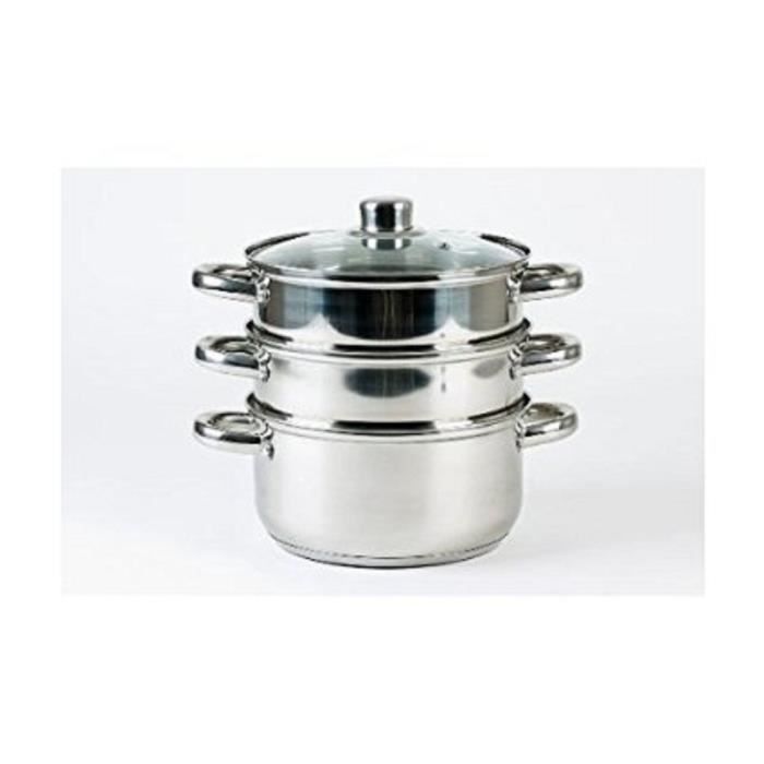 COMBINE VAPEUR EN INOX DIAMETRE 20 CM CODE 49021500