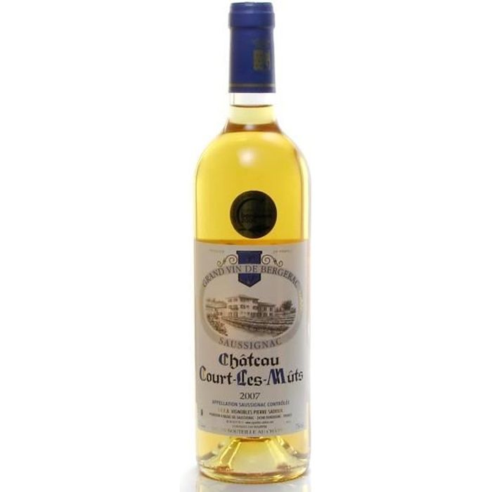 Château Court les Mûts Vendanges Tardives AOC Saussignac 2007 75cl