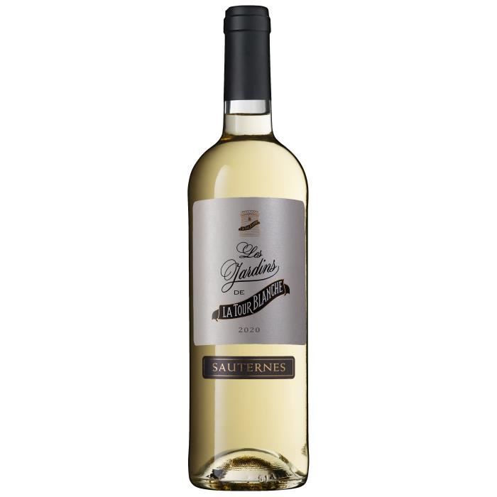 Les Jardins de la Tour Blanche 2020 - AOC Sauternes - Vin blanc de Bordeaux - 75cl