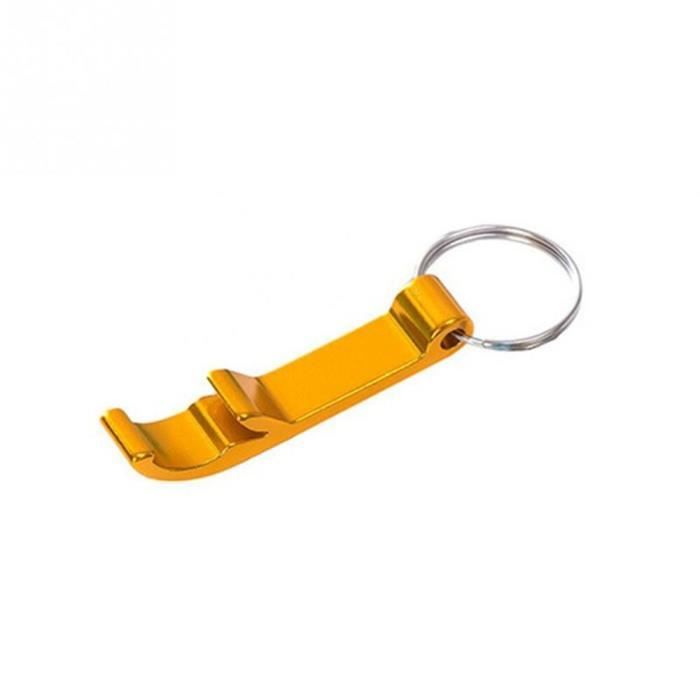 Tire-bouchon Portable décoration facile à transporter - Ouvre-porte-clés, Mini ouvre-bouteille de bi - Modèle: Golden - WMKPQA08566