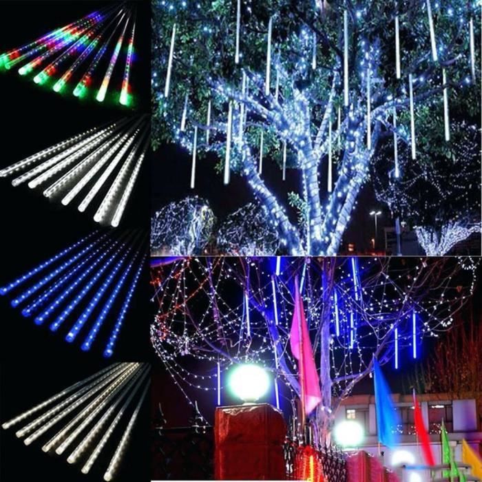 30CM étanche fête LED fée lumières douche pluie chutes de neige arbre de noël fête mariage jar - Modèle: Multicolor - MILEDCB04279