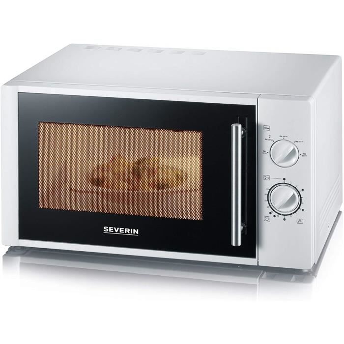 Four à Micro-Ondes, Plateau Tournant Inclus (Ø 31 cm), Minuteur, 900W, MW 7873, Blanc