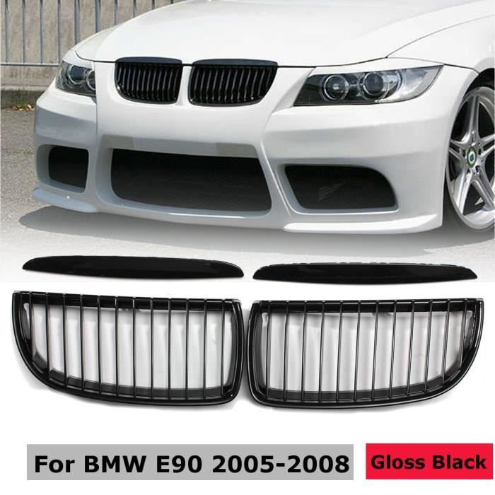 Grille Calandre - Noir Brillant Pour BMW E90 3-Series Sedan Wagon 2005-2008