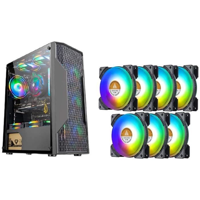 BOITIER PC PANNEAUX LATERAUX Boitier Aerocool MidTour ATX PC Gaming Computer Case Ameacutenagee Acrylique Panneau Lateacutera310