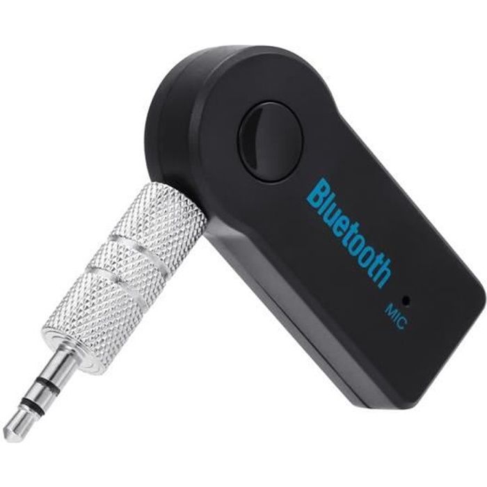 Transmetteurs,Mini récepteur Audio Bluetooth AUX, Bluetooth, Jack 3.5mm, mains libres, Kit Auto - Type Bluetooth Aux
