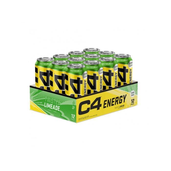 C4 energy drink (12x500ml) - Twisted Limeade wisted Limeade