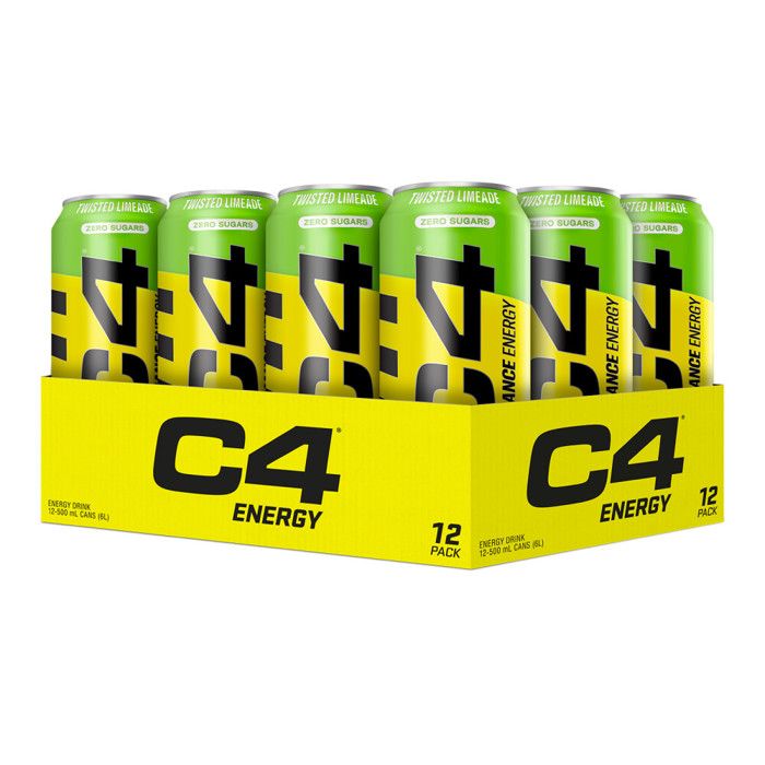 C4 energy drink (12x500ml) - Twisted Limeade wisted Limeade