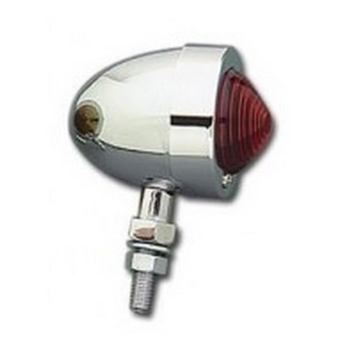 Clignotant Bullet Custom cabochon rouge