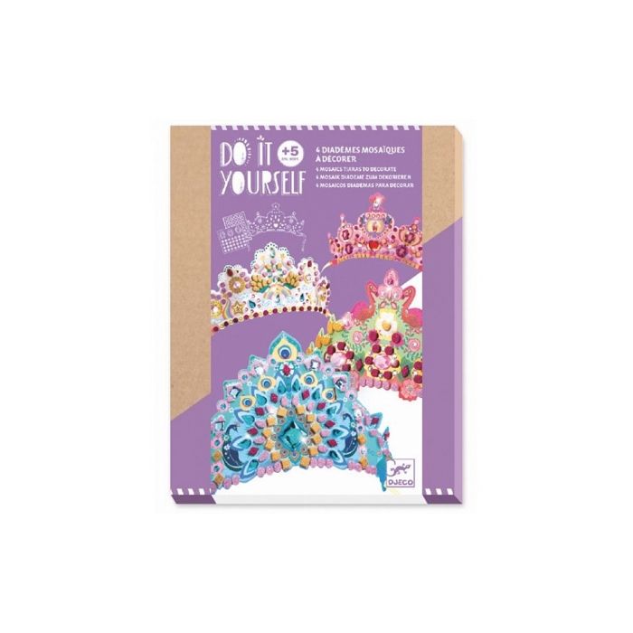 Kit mosaïque couronne princesse DJECO