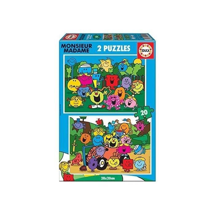 EDUCA - Puzzle - 2x20 Monsieur Madame