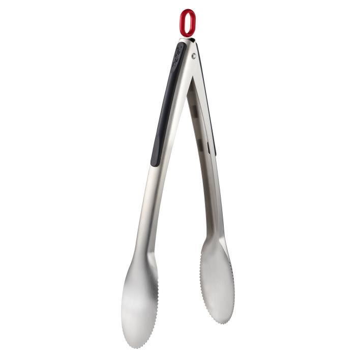 TEFAL INGENIO Pince à aliments K1183014 noir et rouge