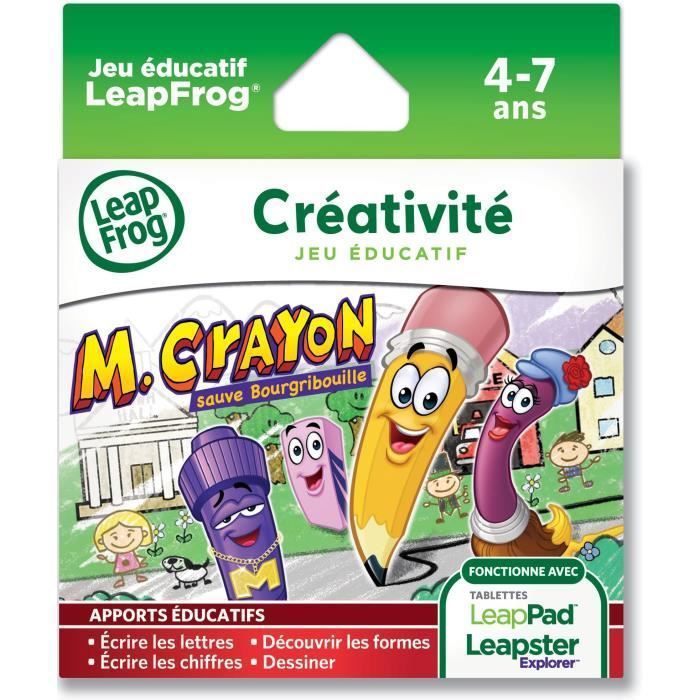 LEAPFROG Explorer Jeu LeapPad Mr Crayon