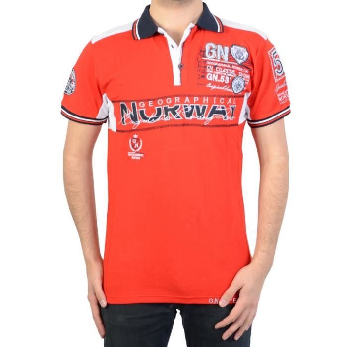 Polo Geographical Norway Kapable SS Men ASS A 100 Red