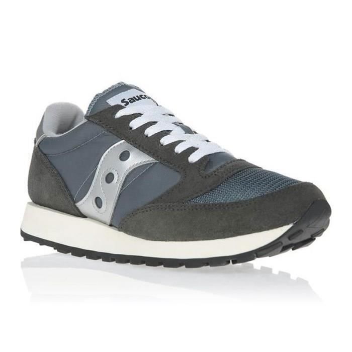 SAUCONY Baskets Jazz Original Vintage Gris/Noir Mixte