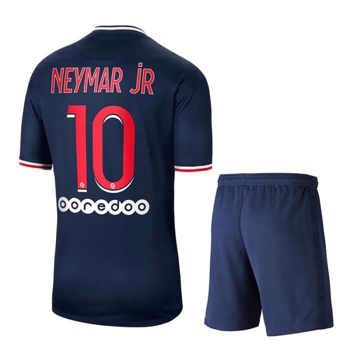 Maillot YellowS Paris 20-21 Paris maillot de football à domicile n°10 Neymar Mbappe adulte enfants personnalisé