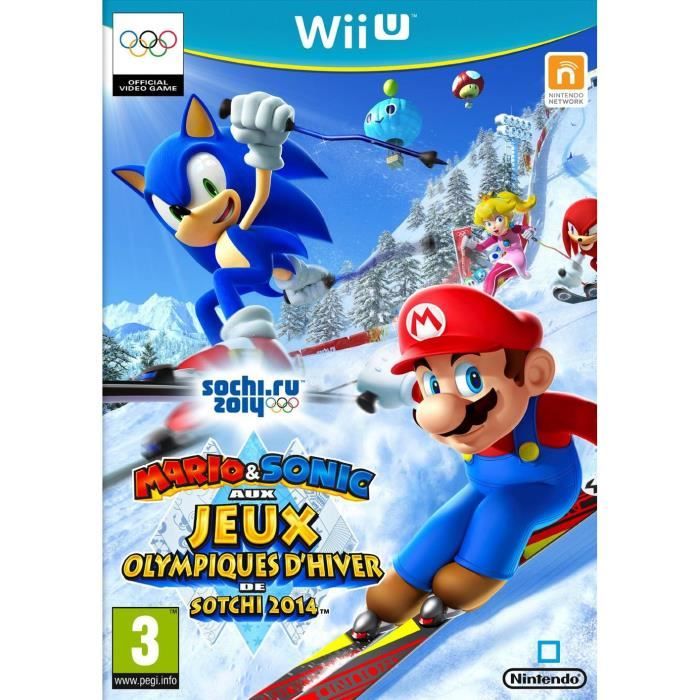 Mario & Sonic aux Jeux Olympiques 2014 Jeu Wii U