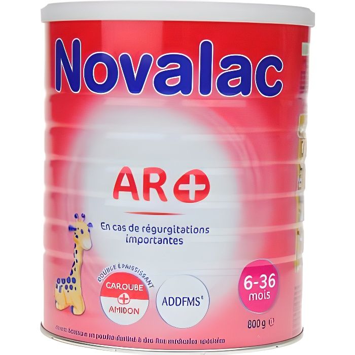 Novalac AR+ lait 2ème âge 800g