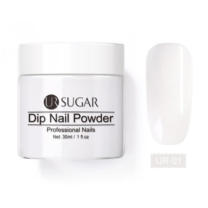 Manucure French Nail Powder Glitter Powder Dip Powder 30Ml Ur-01