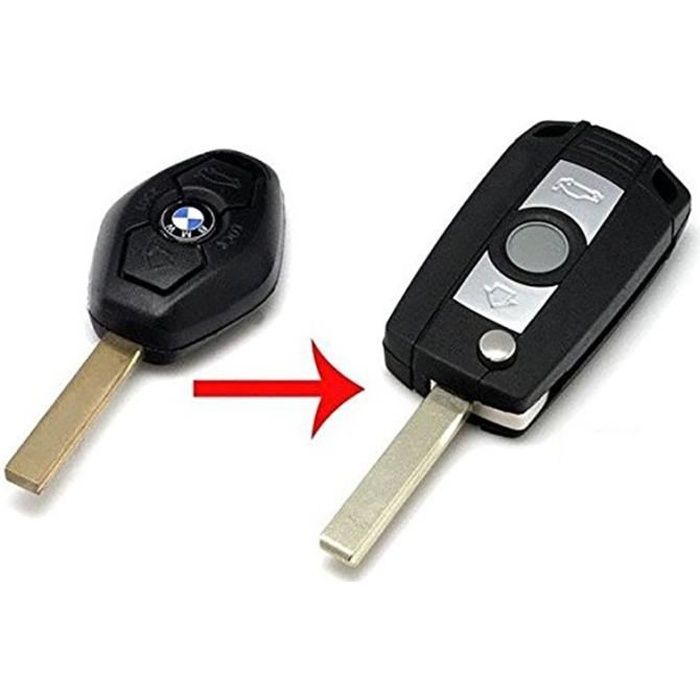 Kit de transformation CLE PLIP TELECOMMANDE BMW série 1 3 5 6 7 X3 X5 E46 E38 E39 Z3 Z5 n°1 @Pro-Plip