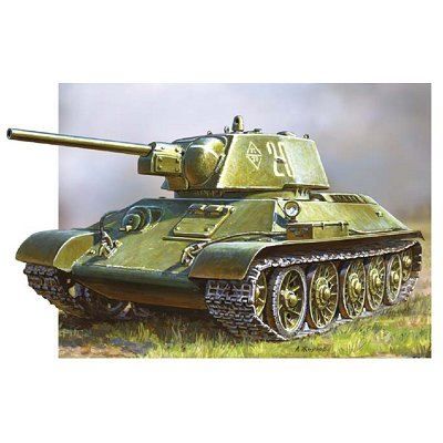 Tank soviétique T-34/76 - Premier modèle réduit
