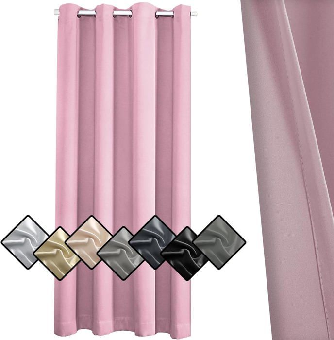 Rideaux Salon Moderne Rose Plante Fleur Princesse Rideaux Occultants Thermiques Pour Chambre