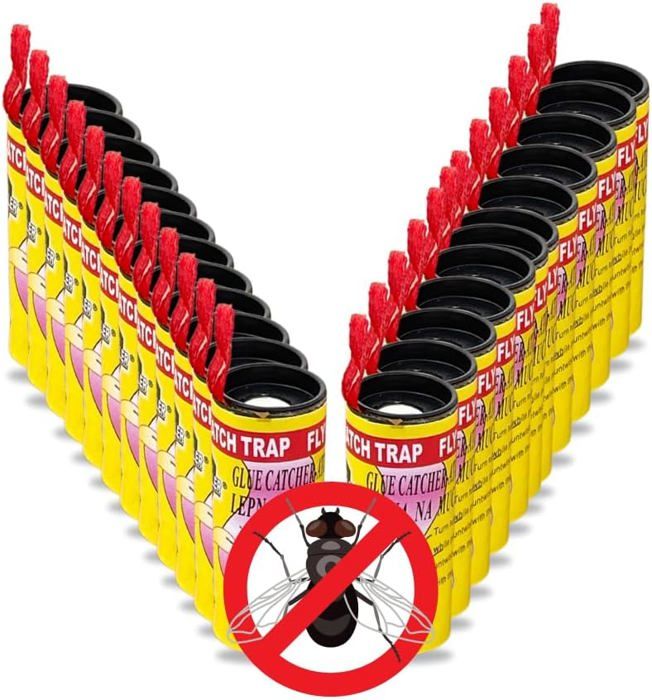 Pesdispear Piege a Mouche Exterieur, Attrape Mouche, Anti Mouche avec