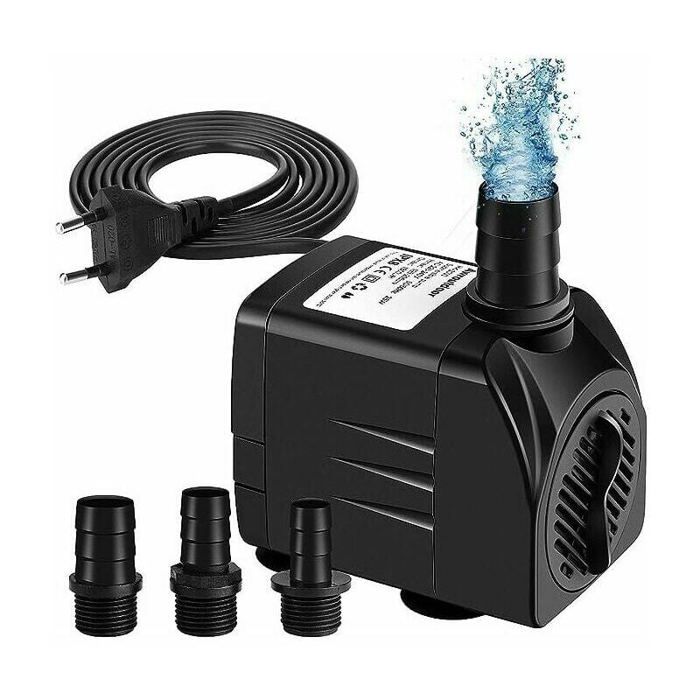 Comparer les prix de Pompe Eau Submersible Pompe Aquarium 1800L/H 30W