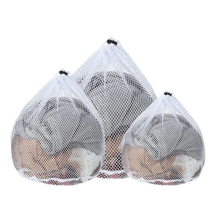 4 Filets à Linge 40x30cm Avec Cordon - Maille Fine, Lavage Machine | Protection Vêtements, Rangement - 11