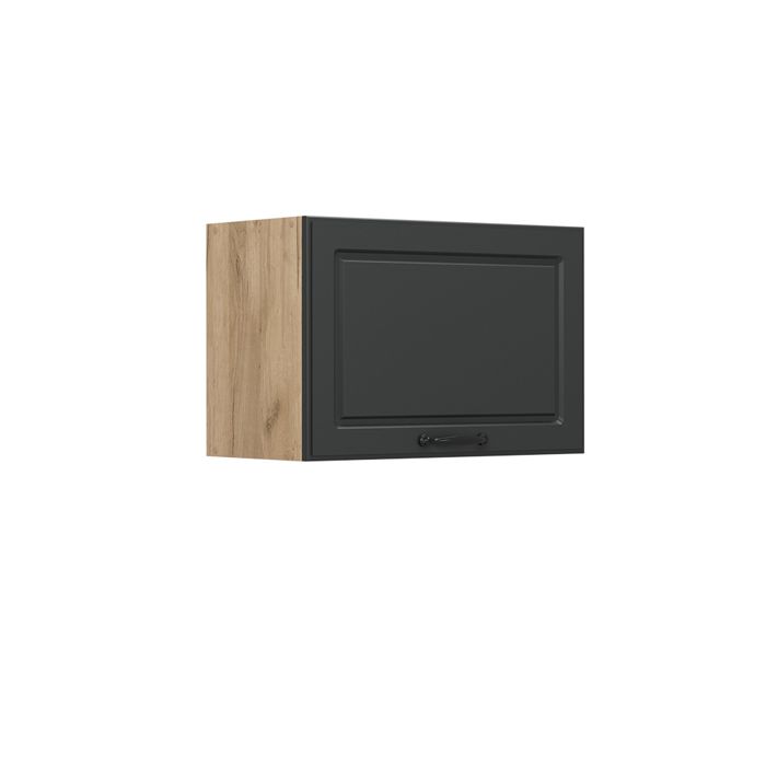 Elément haut de cuisine R-Line 60cm Plat Anthracite campagne/Chêne de force doré Vicco 53505