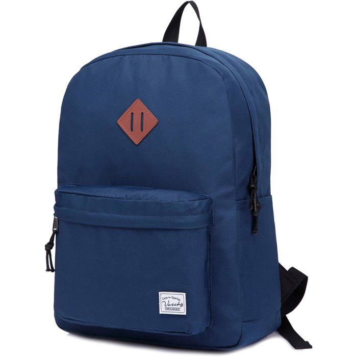 Sac À Dos Enfant Garçon Fille École Primaire CollègeScolaire Léger 20 L DéperlantCouleurs Unies&BicoloresA4Poches Gourde