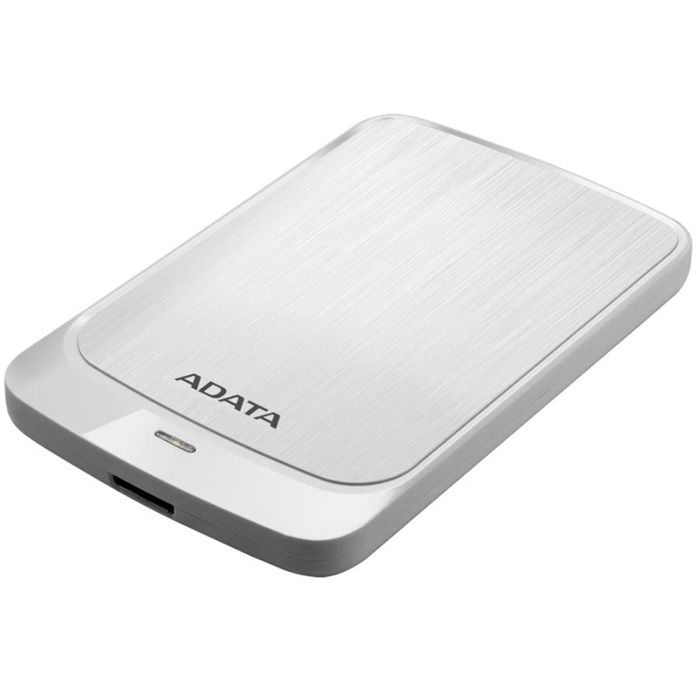 Disque dur externe ADATA HV320 - 1000 Go - USB 3.1 - Blanc
