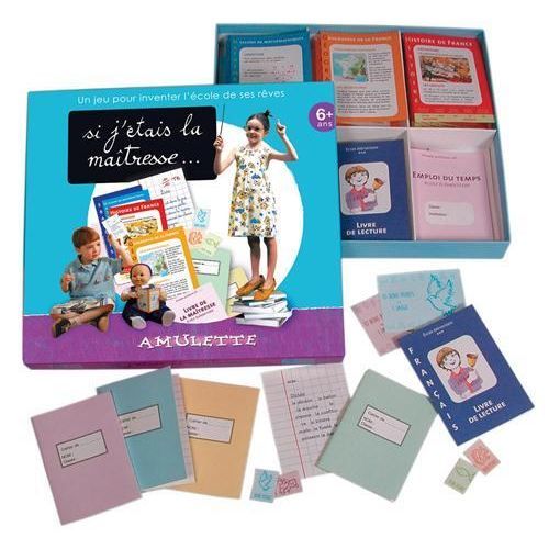 Amulette - Coffret Si Je Partais en Vacances - Jeu Éducatif 6 à 10 Ans - 50+ Accessoires pour Jouer au Voyageur - Jouet Cadeau Enfant Fille Garçon Voyage - Fabriqué en France - VACA