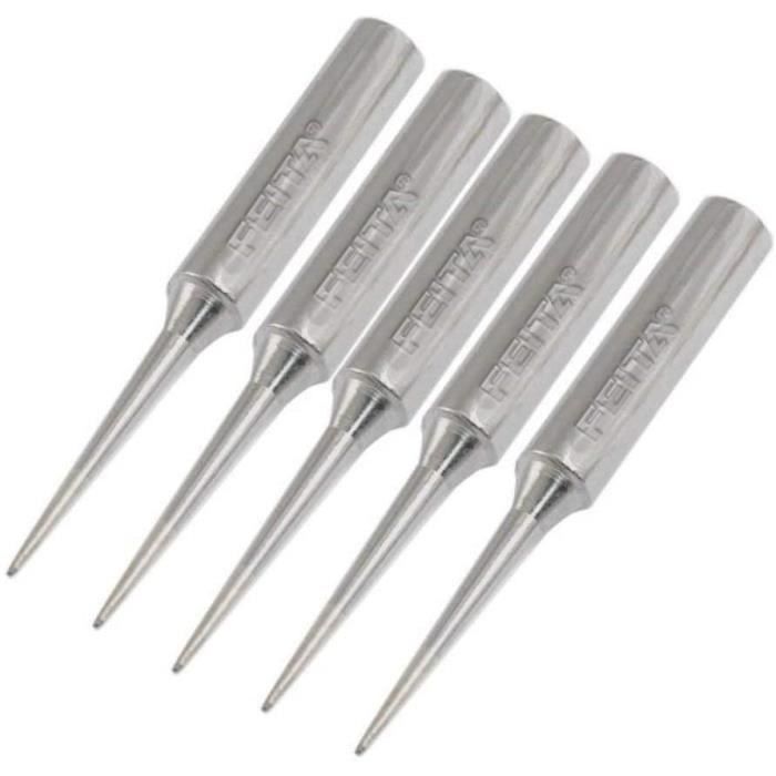 10 Pointes à Souder 0.2mm - Pour Fer à Souder - Précision Et Chauffage Rapide - Compatible Stations 936/937