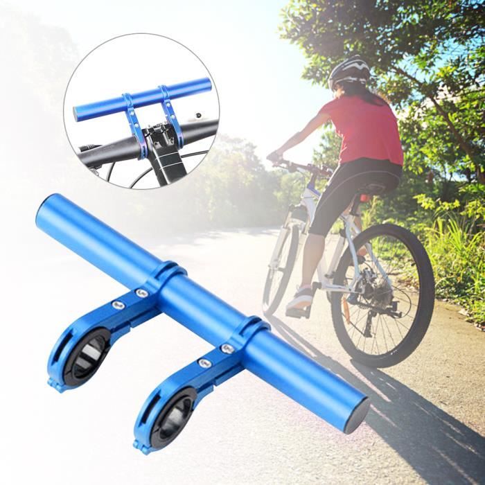 Cadre d'extension de guidon multifonction pour vélo(bleu Double support (20m))-RAC