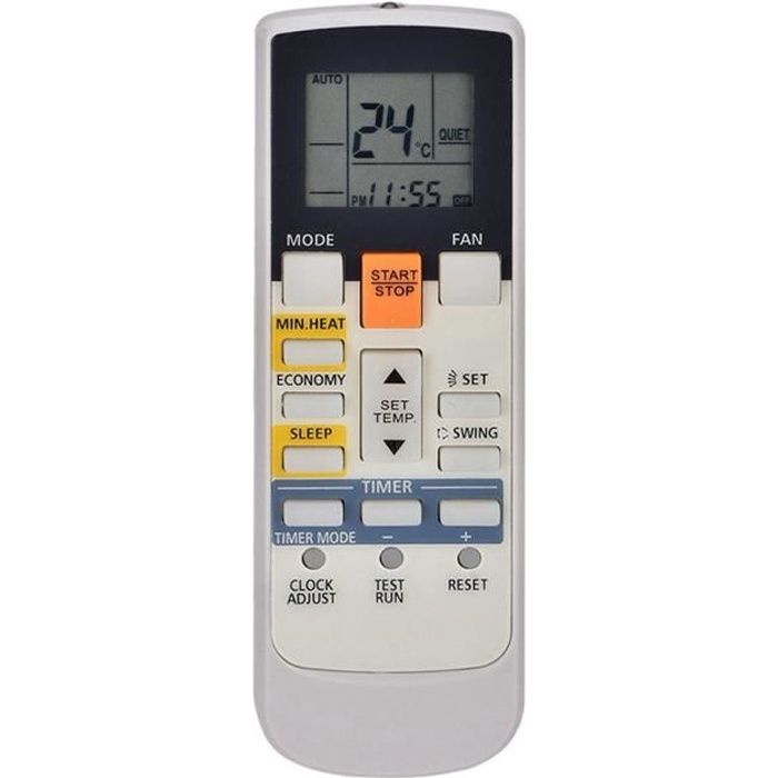 Télécommande Remplacement Fujitsu AR-DB5 / AR-BB1 / AR-AB10 – Clone Direct Sans Programmation Pour Clim