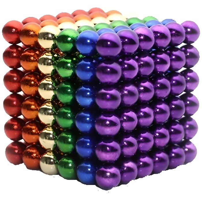 Billes Magnétiques Anti-Stress, Zanox, 216 Magnet Balls, Billes