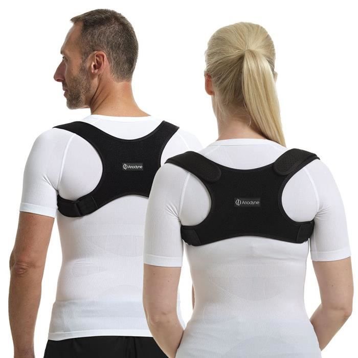 Soutien De Dos D Anodyne Correcteur De Posture Dos Femme Et Homme Ceinture Redresse Dos Pour Maintien Du Dos Du Cou Et n189 Cdiscount Sport