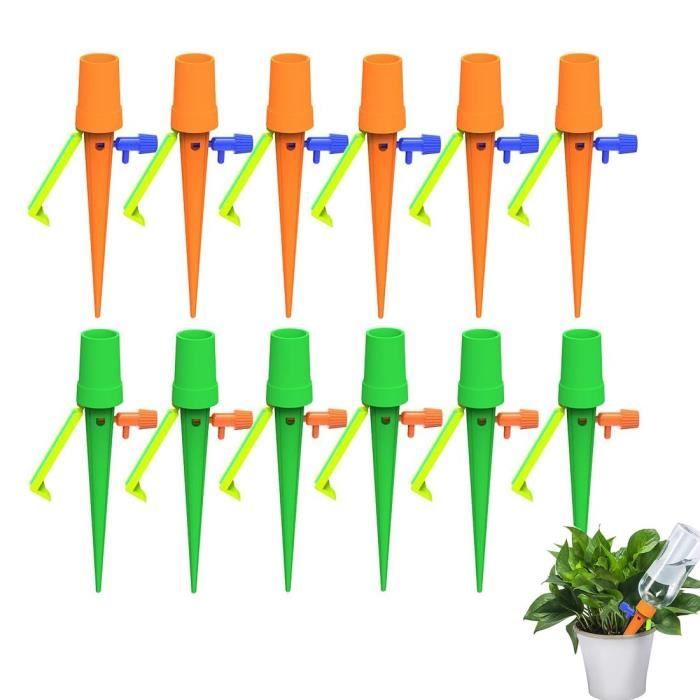 Kit De 20 Arroseurs Goutte à Goutte Pour Bouteilles - Arrosage Automatique Plantes Vacances, Débit Réglable - 6