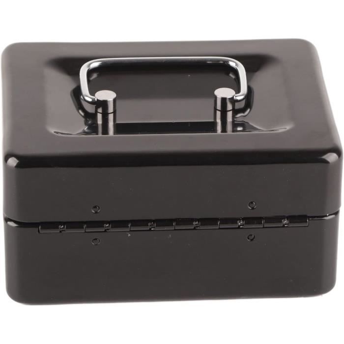 Caisse À Monnaie Compacte En Métal – 6 Compartiments Haute Sécurité ...