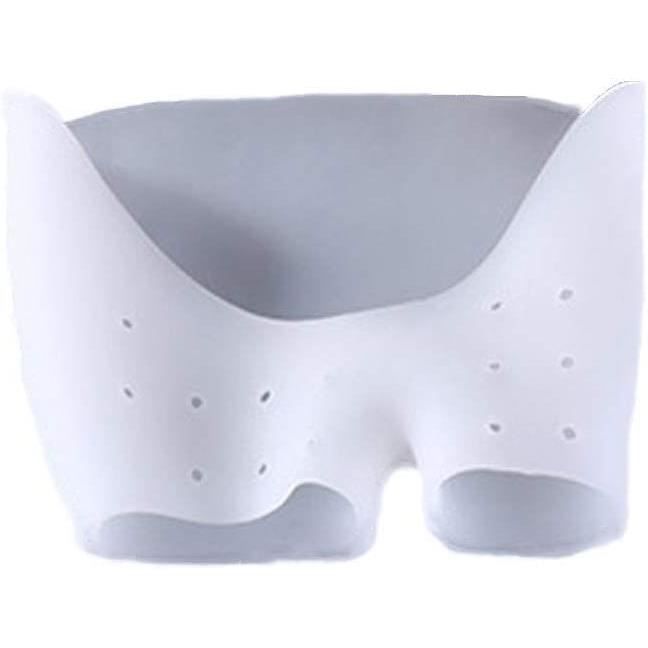 Coussinets d'avant-pied pour femmes Gel de demi-semelles en silicone Soulagement de la fasciite