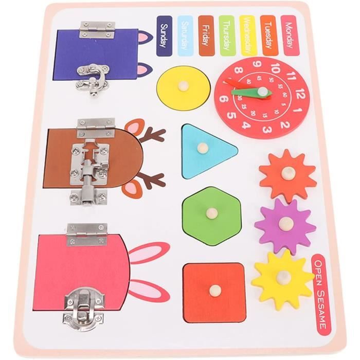 Planche d'activités sensorielles, jouet double face en silicone pour calmer, stress, anxiété, TDAH et autisme, jouet pour adultes avec sac de voyage portable et 20 cordes (vert