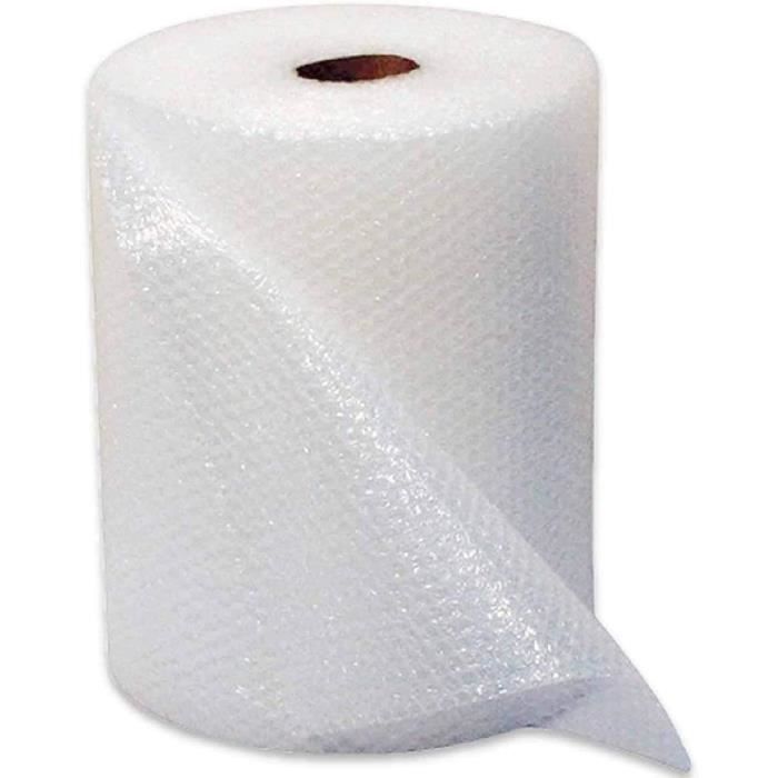Rotolo Film Bolle D'Aria 25x500cm | Protezione Per Imballaggi | Bolle Da 10mm - 35 Micron | Carta Bubbles