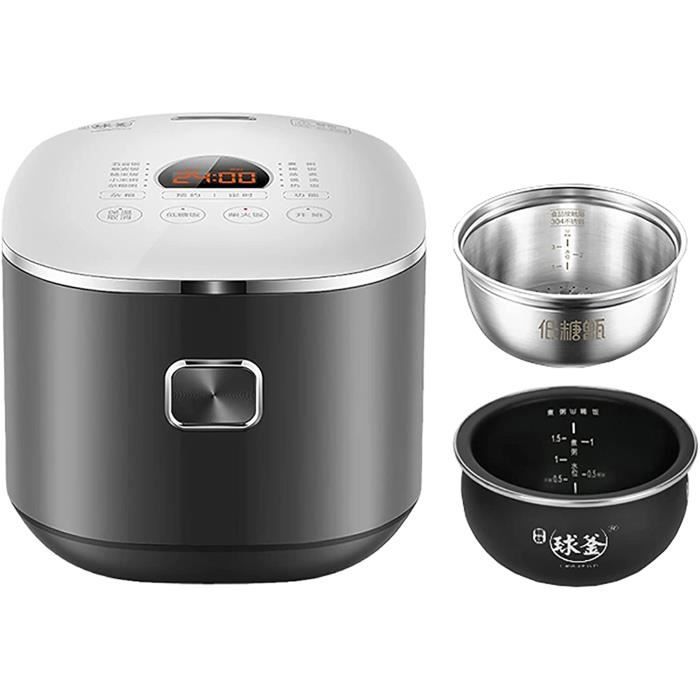 Cuiseur à Riz Rommelsbacher MRK 500 - 6 Programmes Dont Low Carb - Capacité 6 Portions - Design Cool-touch