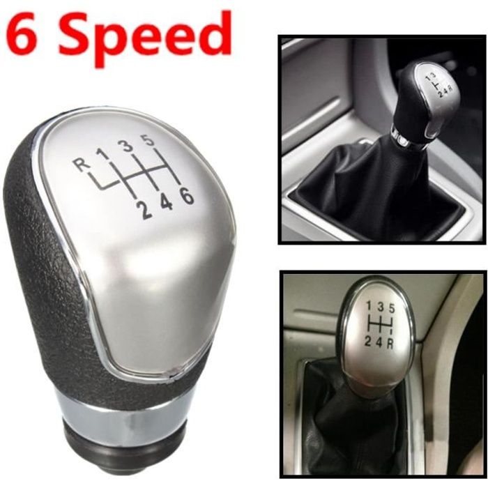 FORD KUGA I 2008-2012 GALAXY II 2006 POMMEAU LEVIER DE VITESSE 6 VITESSE NOIR