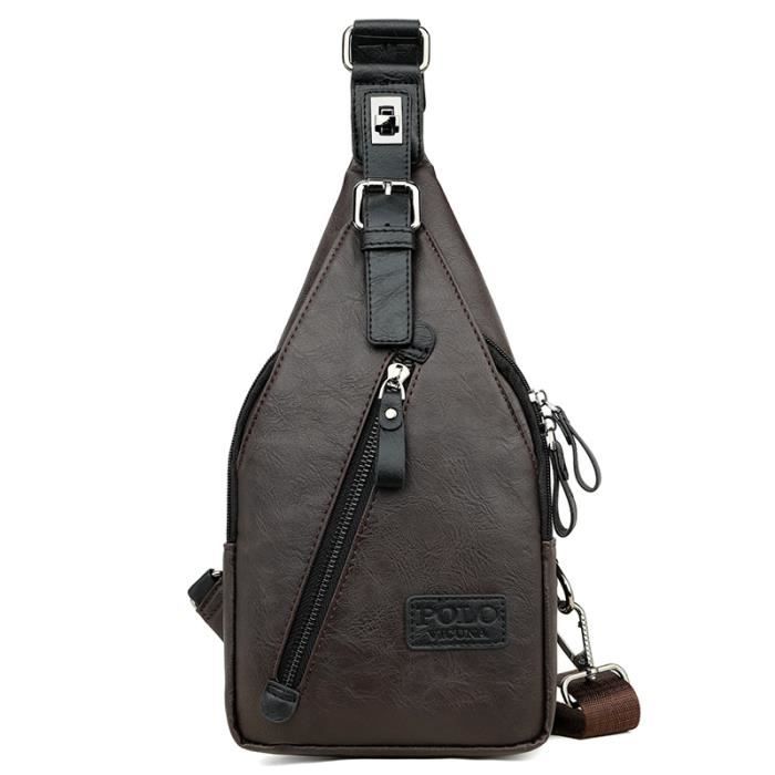 SAC A DOS VICUNA POLO c l bre marque Theftproof bouton magn tique