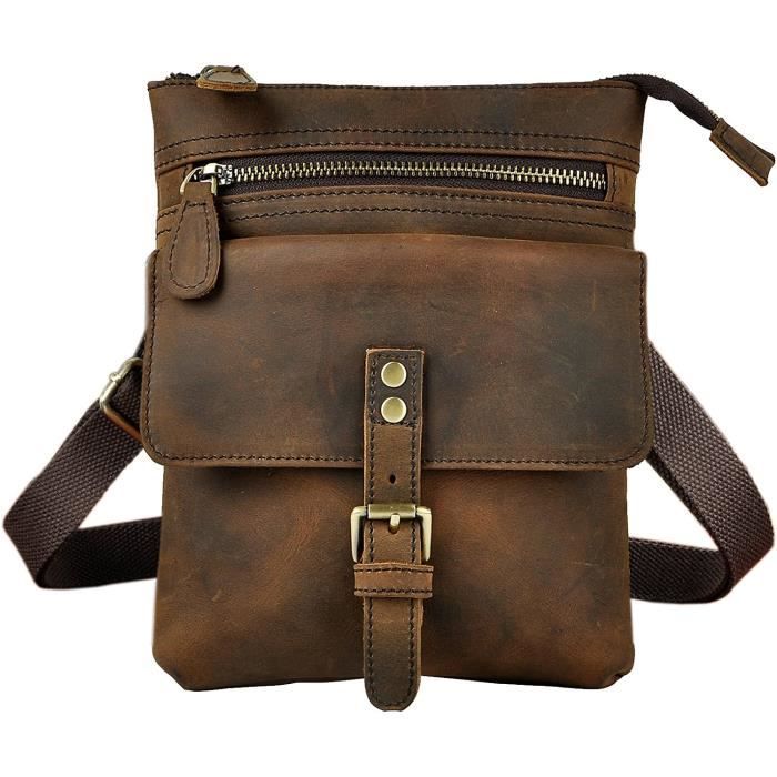Le'aokuu Sangles Bretelles Amovibles Sac De Cuisse - Marron Sangle Taille Le'aokuu Sangles Bretelles Amovibles Sac De Cuisse - Marron Sangle Taille
