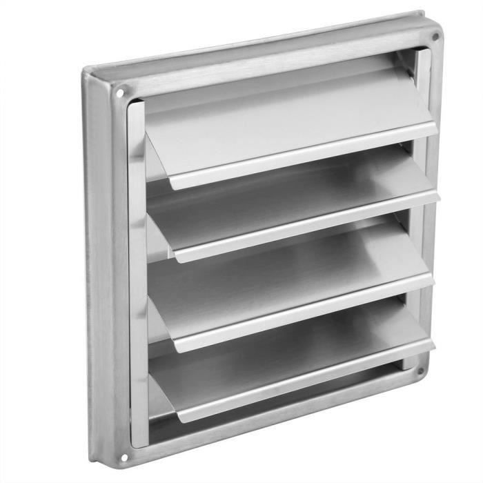 circulaire en acier inoxydable Grille de ventilation Grille da/ération pour conduit ventilateur extracteur de salle de bain 80/ mm//100/ mm//120/ mm pour Choix