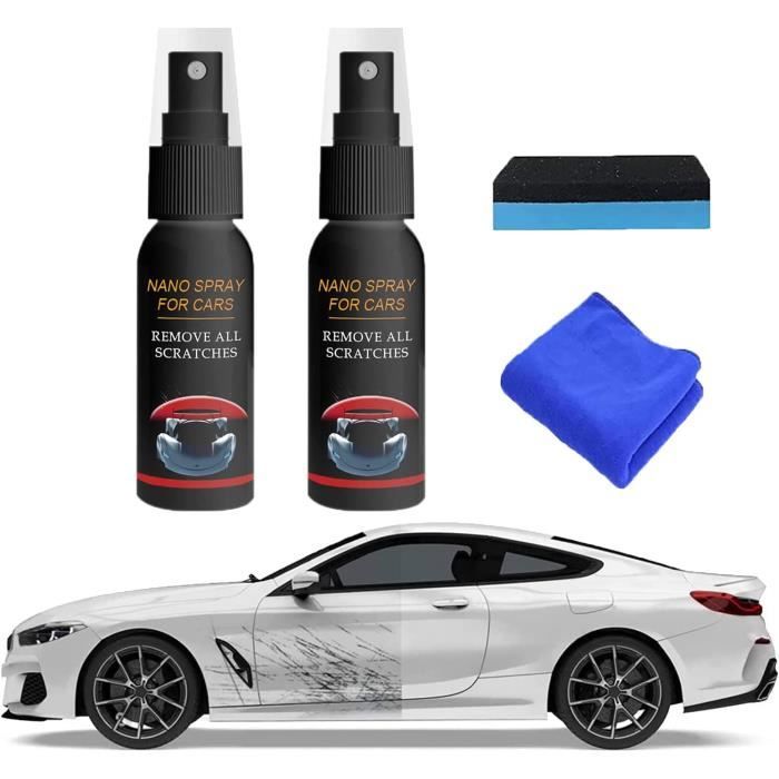 XIRUJNFD Car Scratch Repair Nano Spray, Nano Sparkle Cloth for Car  Scratches, Car Nano Repairing Spray, Car Scratch Remover, Nano Car Scratch  Removal
